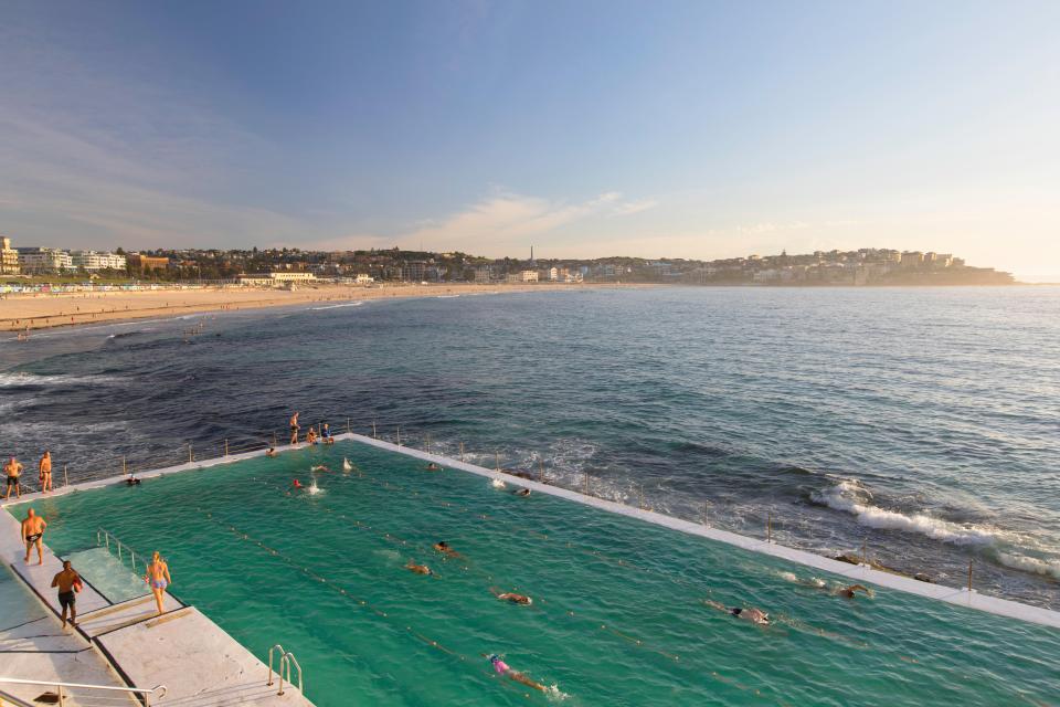 The pool has been compared to Bondi Iceburgs (pictured)