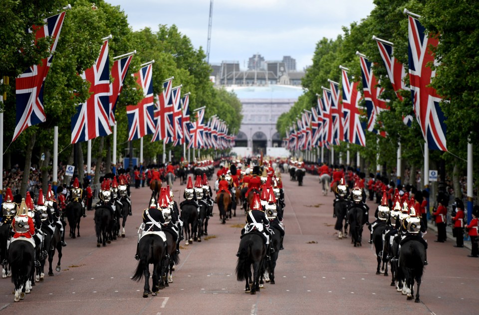 The event is a precursor to the Trooping the Colour ceremony on June 15