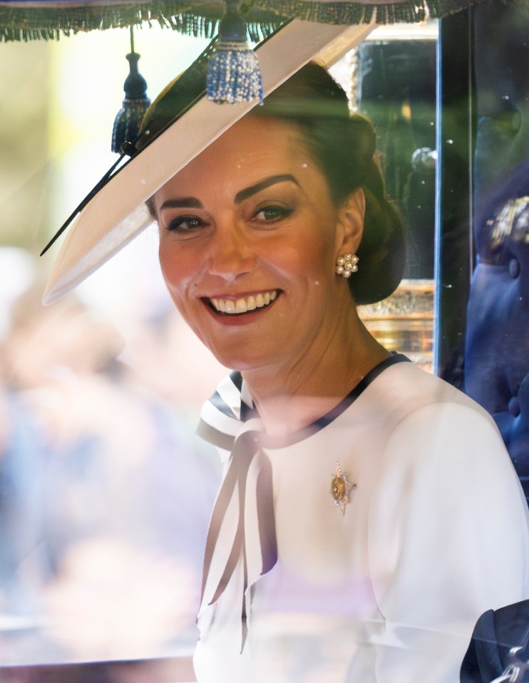 Princess Kate delighted fans by appearing at Trooping the Colour on June 15