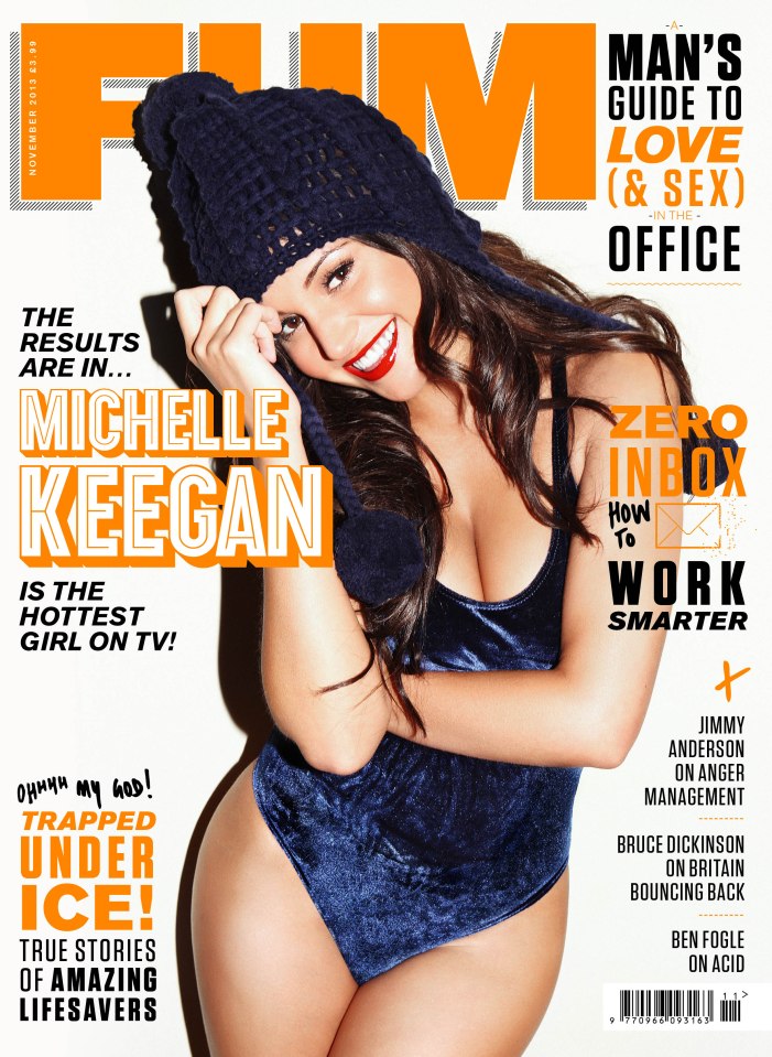 Michelle says she does not 'regret' her shoots for lads mags