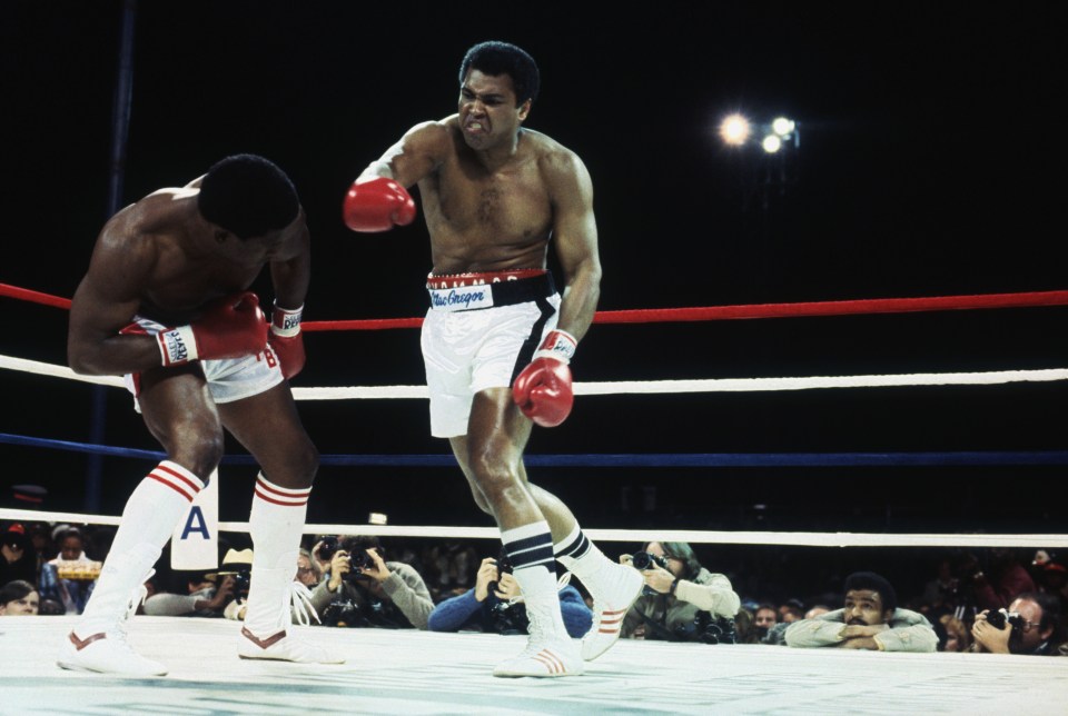 Muhammad Ali went on to become a three-time heavyweight champ