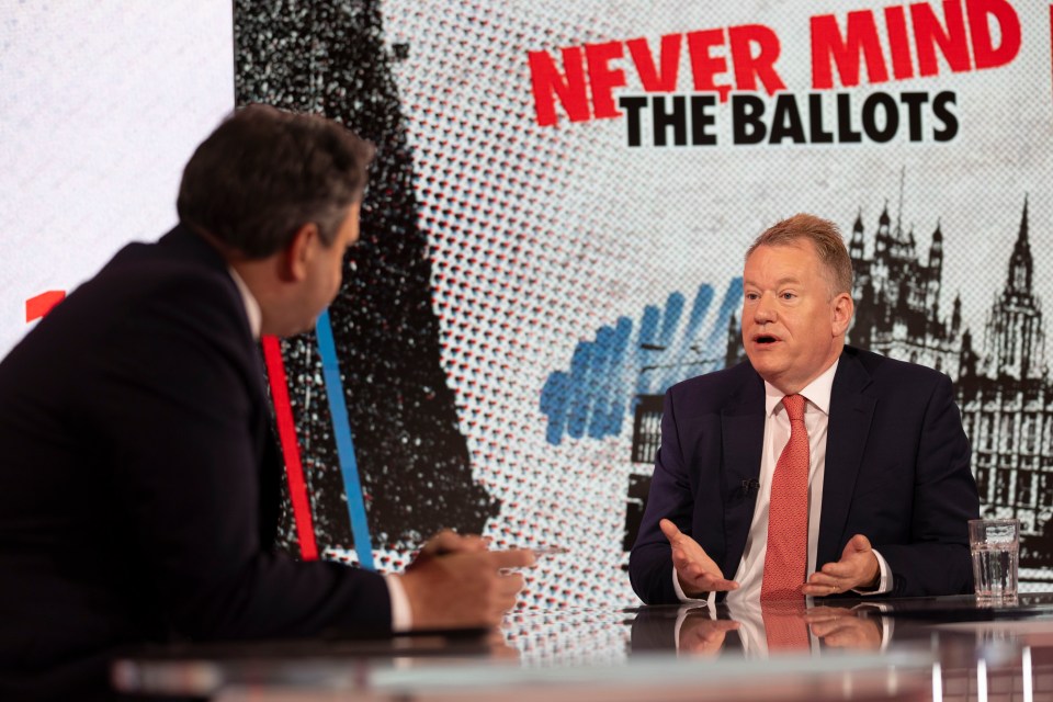 Lord David Frost spoke to The Sun's Harry Cole on Never Mind the Ballots