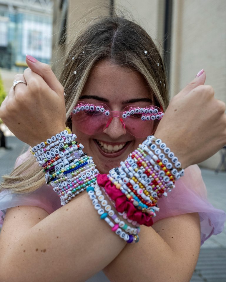 Swifties were also packing into London pubs, several of which were themed in honour of Taylor