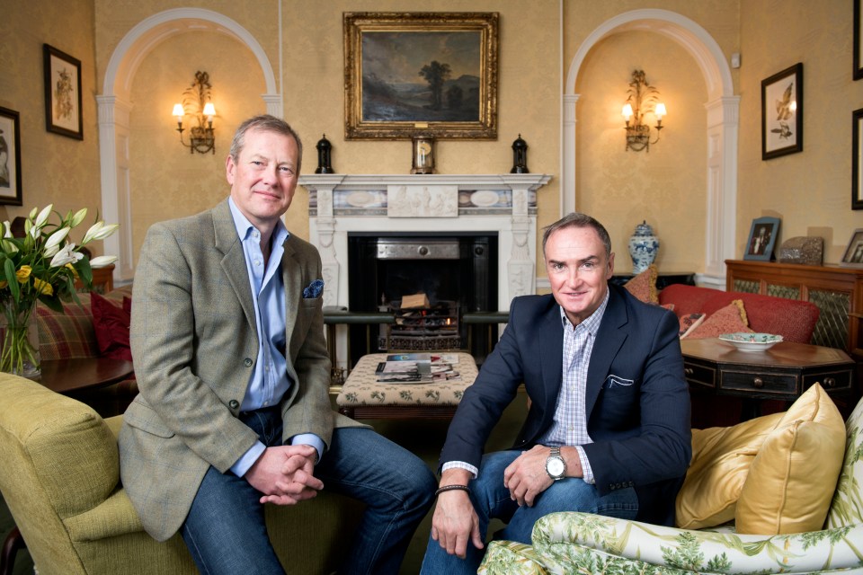 Lord Ivar Mountbatten (left), second cousin of King Charles, will appear on the third season of The Traitors