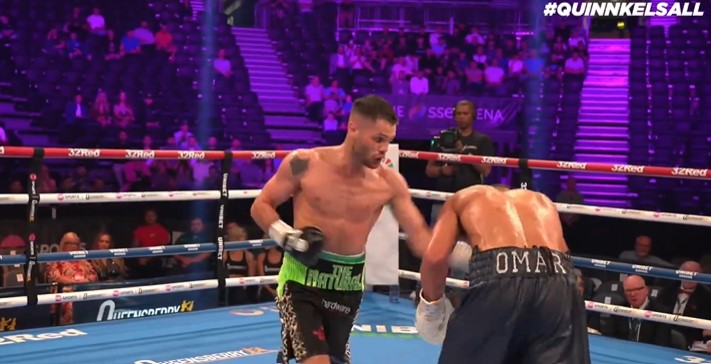 Rashid Omar was brutally knocked out by James McGivern