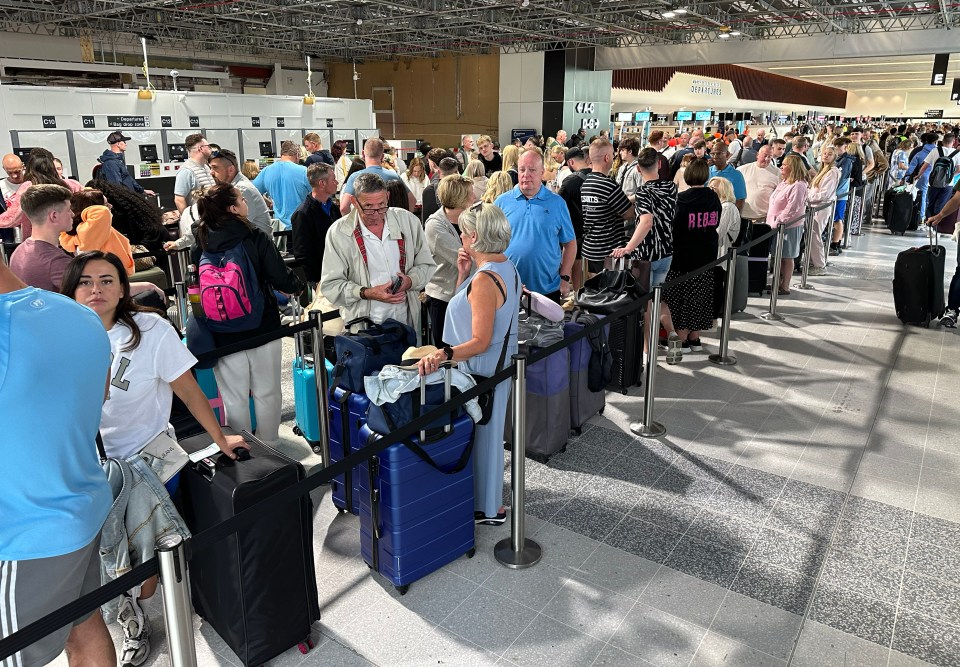 Flyers leaving from Terminals 1 and 2 have been told to stay away