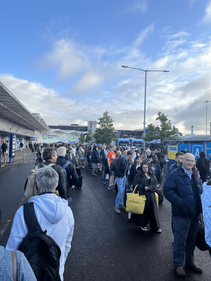 Travel chaos has struck Birmingham Airport once again