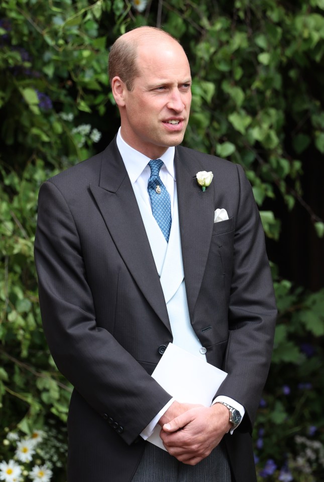 Prince William was usher at the wedding