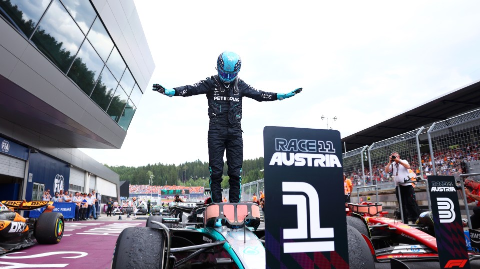 George Russell has won the Austrian Grand Prix