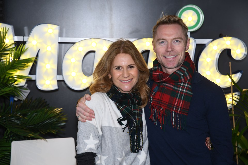 Ronan, pictured with co-host Harriet Scott, told how the decision had been ‘difficult’