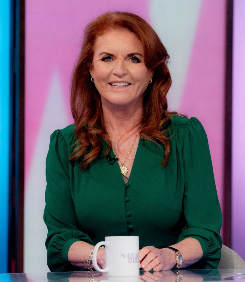 The Duchess of York today appeared on Loose Women