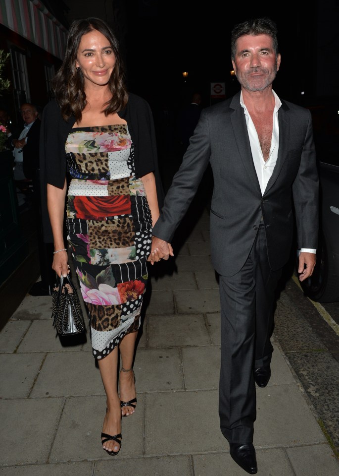 Simon attended the bash with wife Lauren Silverman