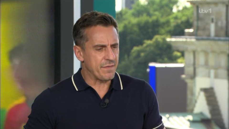 Gary Neville labelled the performance as 'basic'