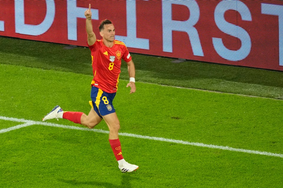 Fabian Ruiz completed Spain's comeback win over Georgia