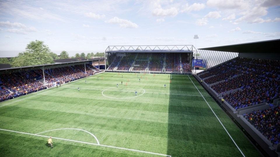 Stockport have unveiled incredible plans to increase the capacity of Edgeley Park