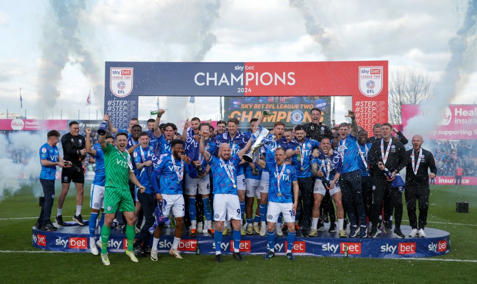 The Hatters sealed their return to League One after a 14-year absence last season