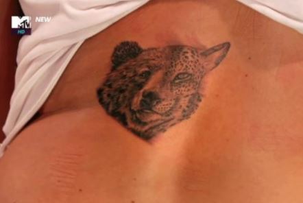 Charlotte had the horrifying tattoo ex Bear gave her removed