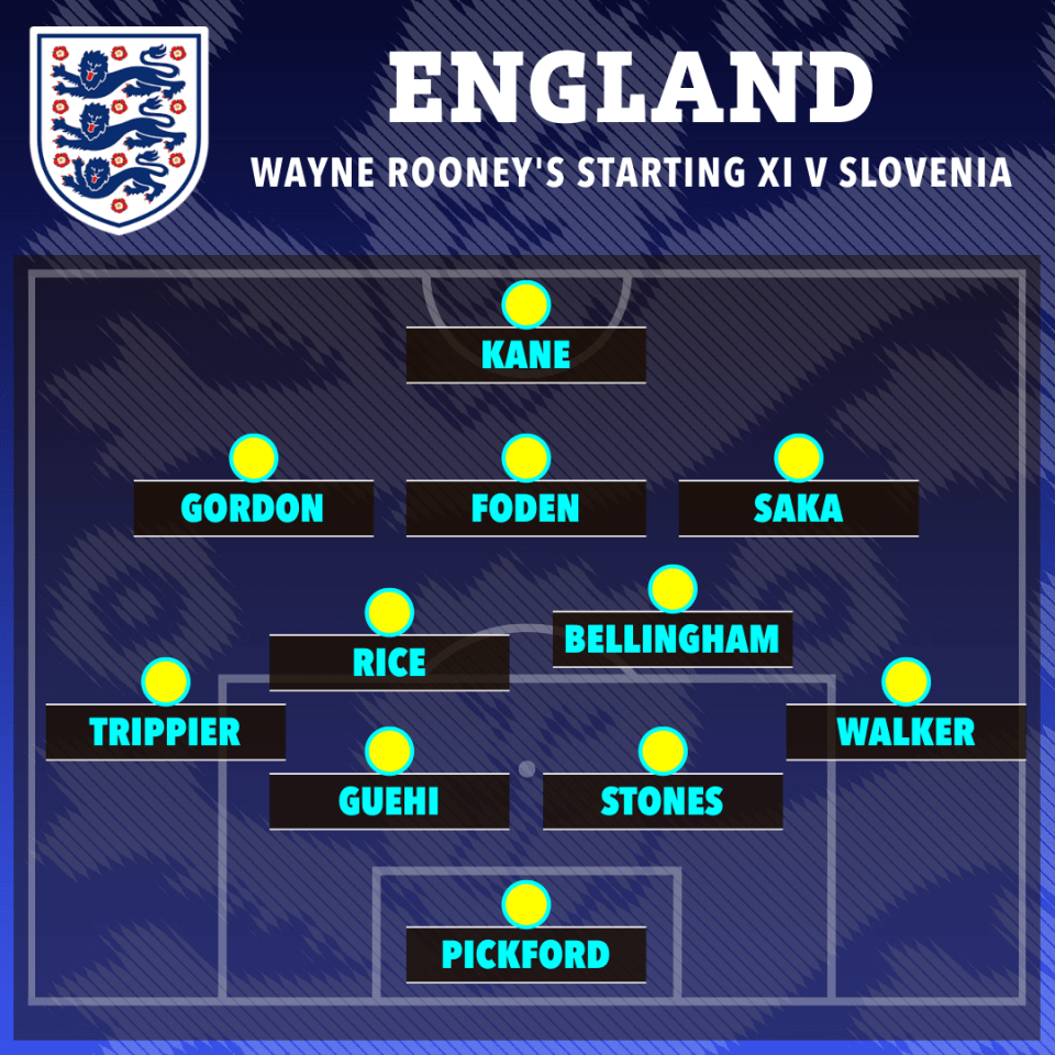 He made one change with Anthony Gordon coming in for Alexander-Arnold while also moving Jude Bellingham back