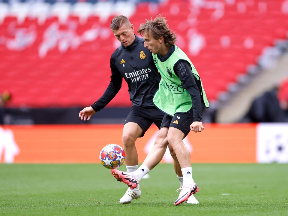 Toni Kroos and Luke Modric are hoping for one last dance in midfield