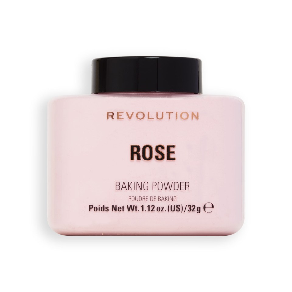 Revolution’s rose and peach baking powders are just £5.99