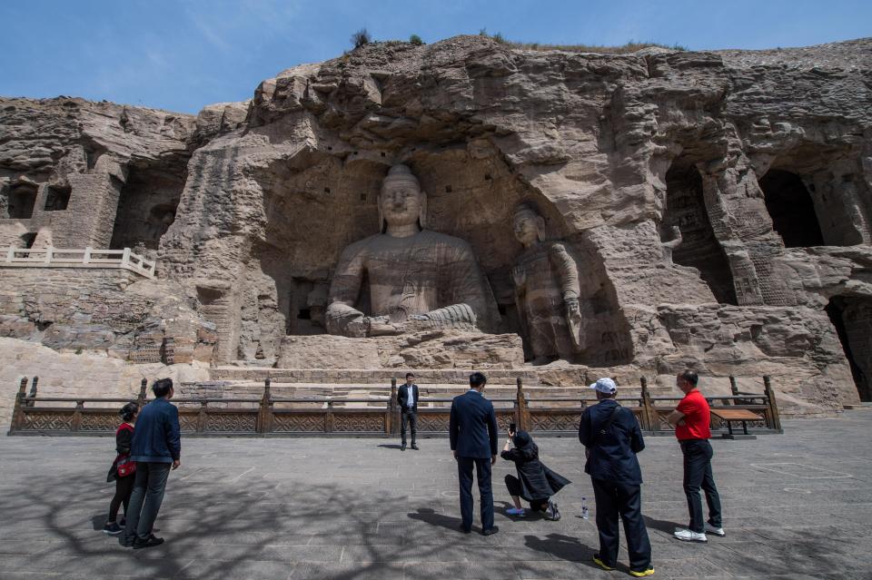 The Yungang Grottoes dates back to more than 1,500 years ago