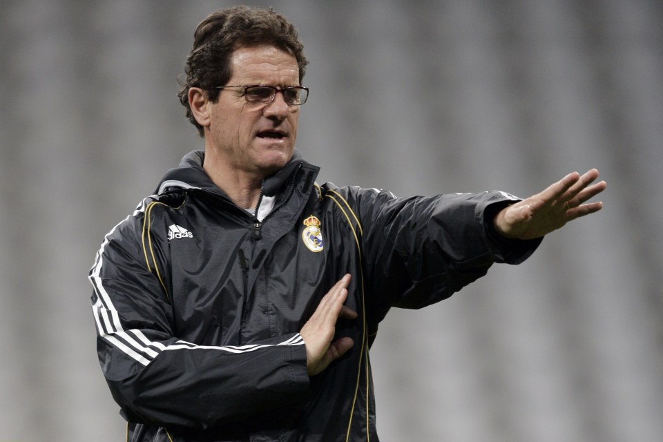 Fabio Capello had two spells at the Bernbaeu, with the latter being in the 2006/07 season