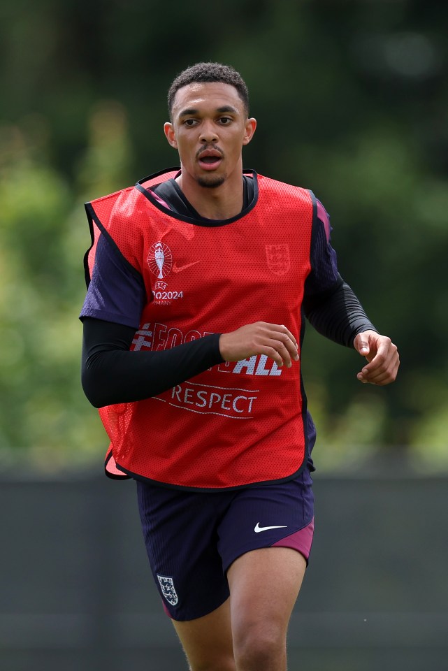 Trent Alexander-Arnold is set to start in midfield vs Serbia