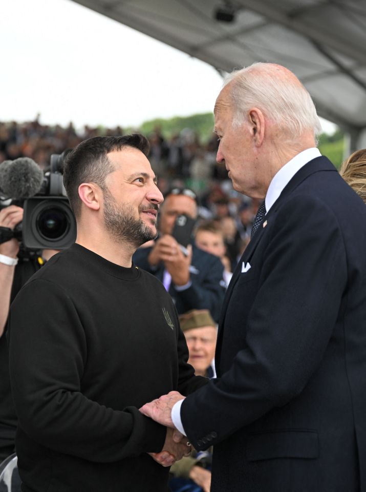 Ukrainian President Volodymyr Zelensky was one of the many leaders watching the speech