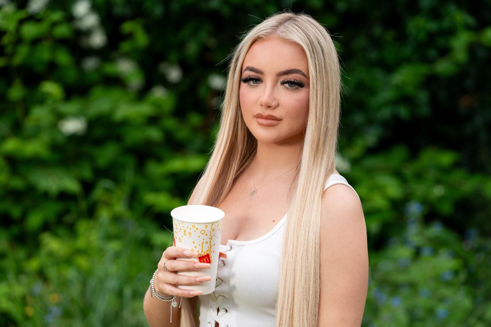 She's told The Sun that she won't apologise for the alleged assault 'because it was only a milkshake'