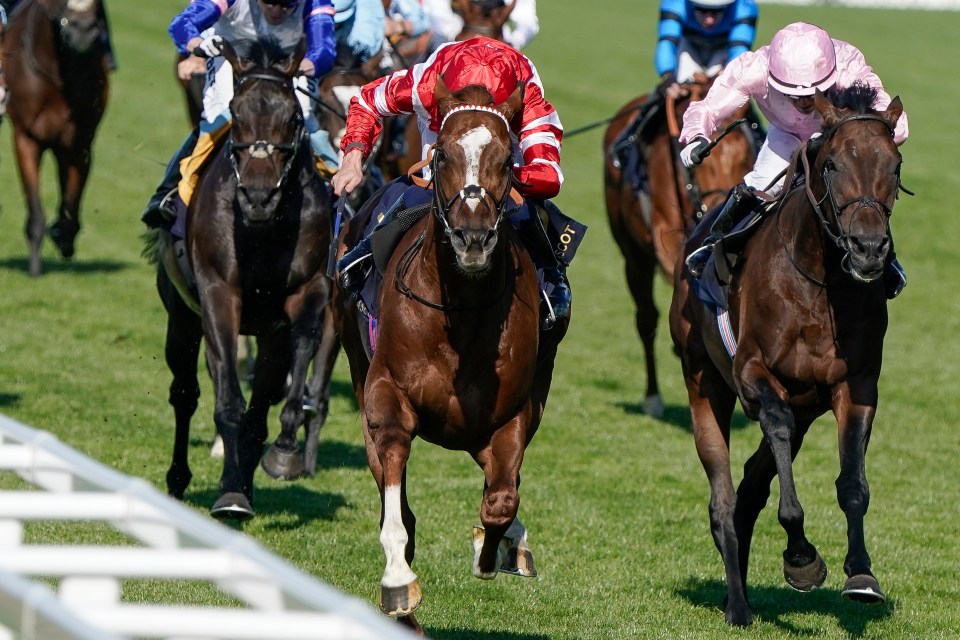 William Buick and Hand Of God begin to shoot clear