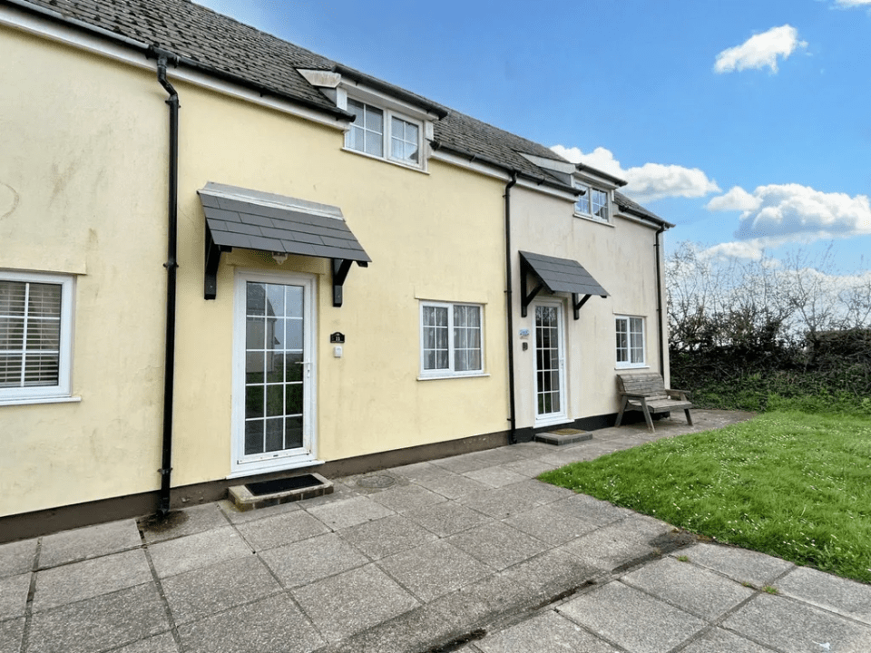 This two-bedroom home in Kilkhampton, Bude, Cornwall, is on the market for £65,000