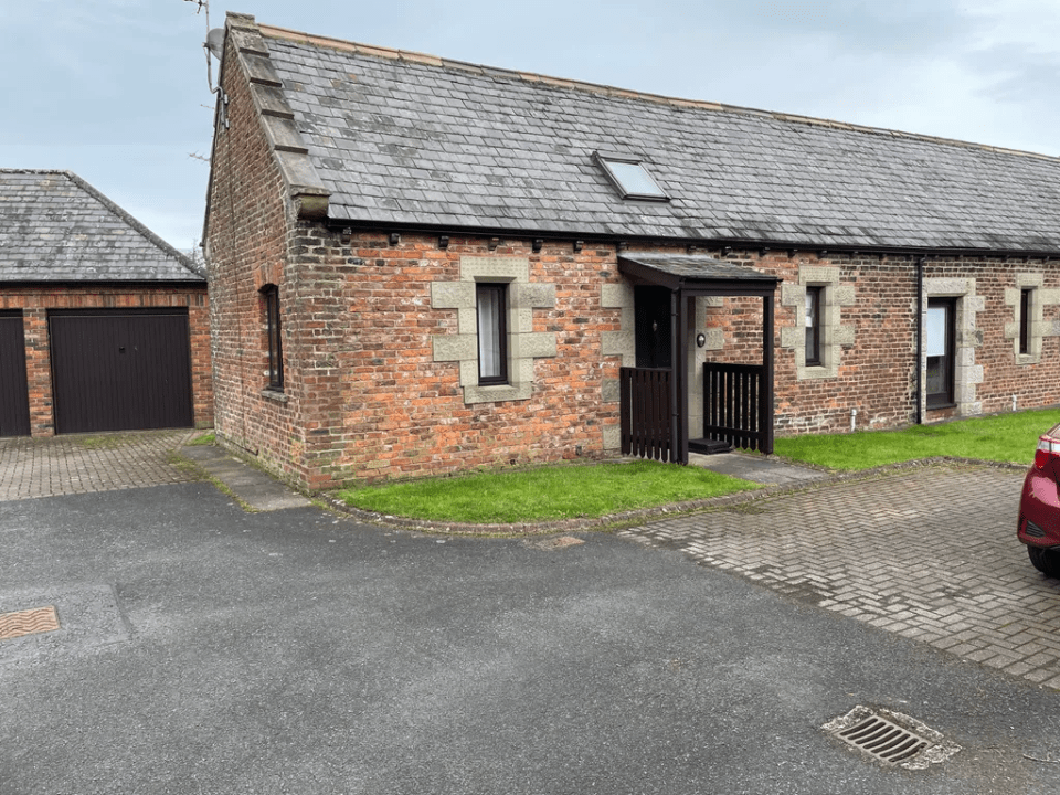 This home in Brampton, Cumbria, is on the market for £89,500