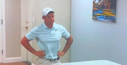 The golf star was left utterly devastated after squandering a two-shot lead