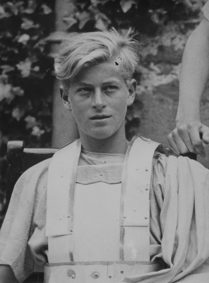  A young Prince Philip seen here when he was known as Prince Philip of Greece