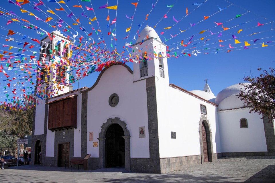 The church in Santiago where Jay was allegedly spotted the day he vanished