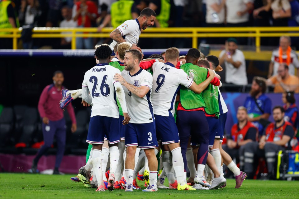 England face Spain in the final of Euro 2024 on Sunday night