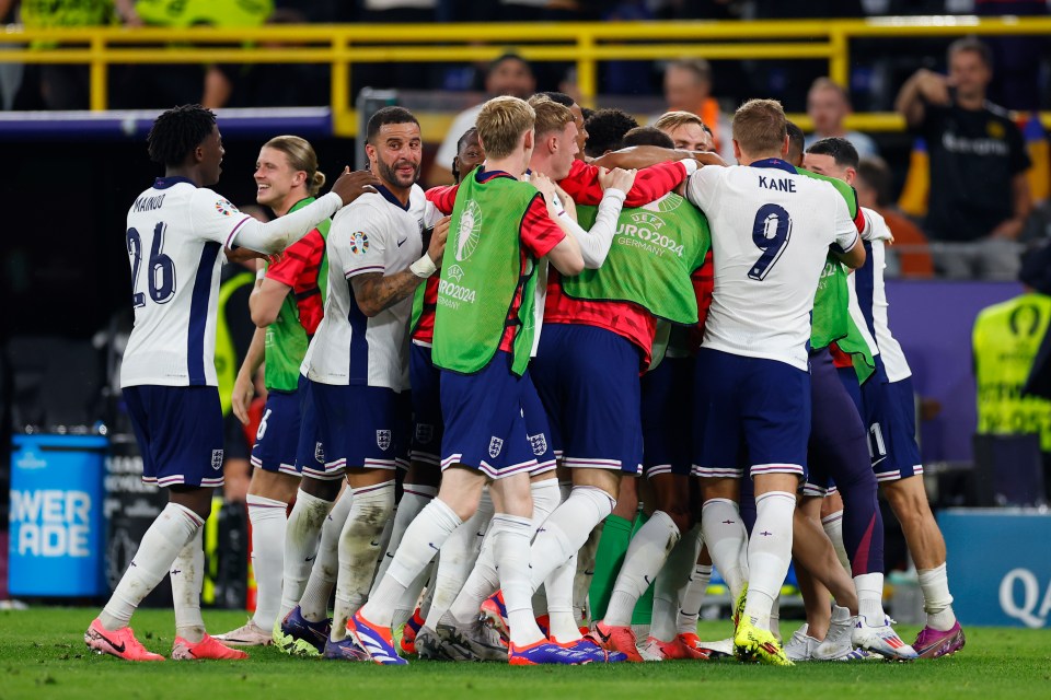 England have won over £20million at the Euros