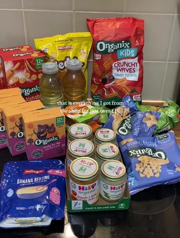 Thanks to Heron Foods, Molly is able to stock up her cupboards, without breaking the bank