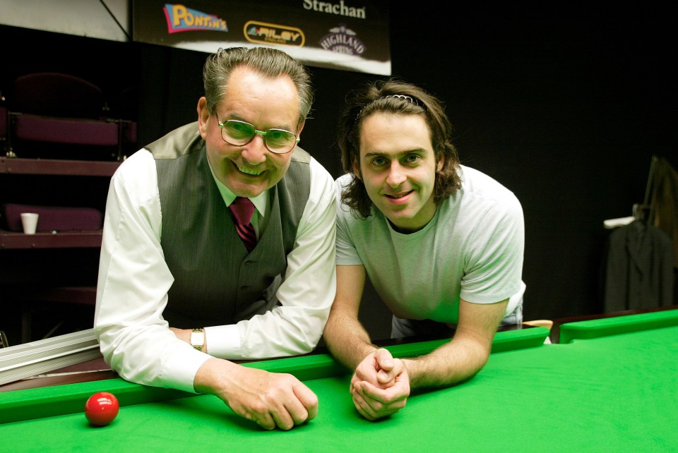 He mentored Ronnie O'Sullivan ahead of the 2004 World Snooker Championship