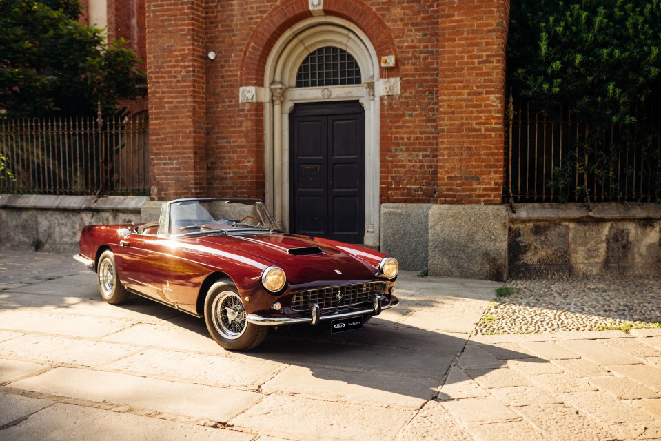 This stunning vintage Ferrari is up for sale