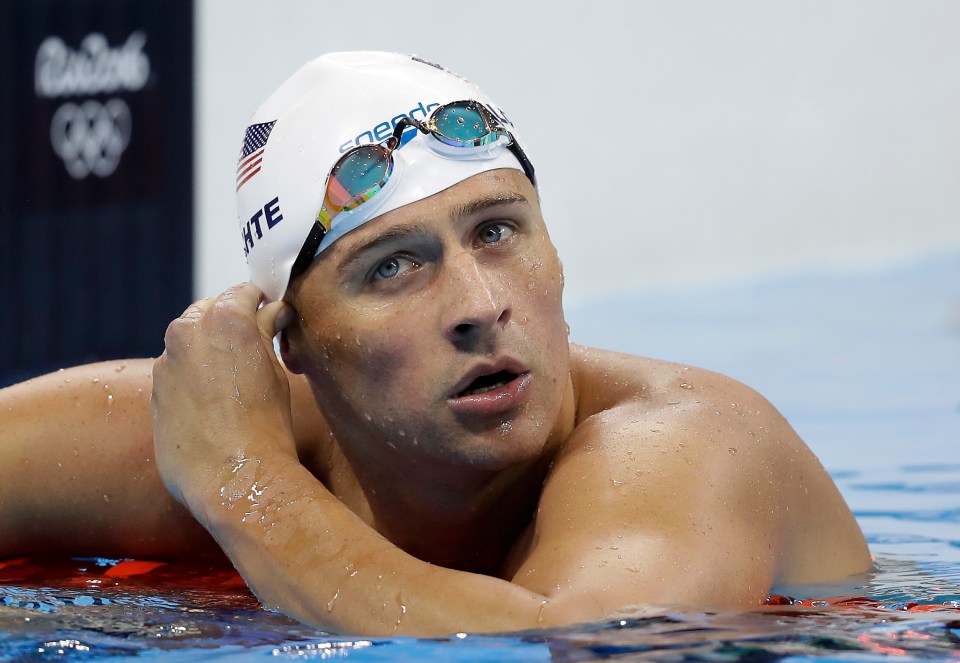 Ryan Lochte lied about a robbery during the Rio Olympics in 2016