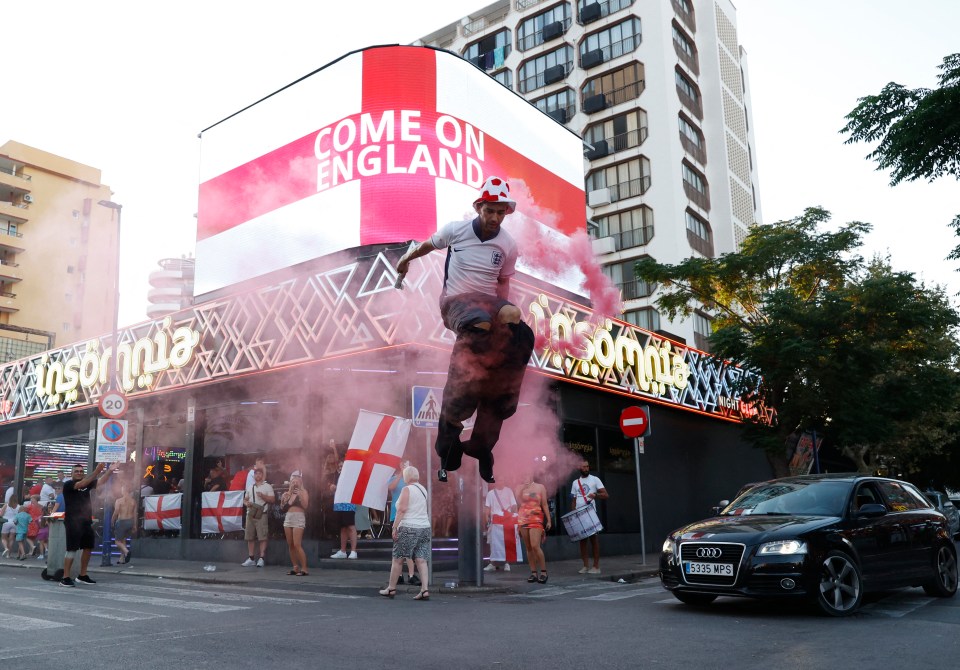 Thousands are expected to spill on the streets of Benidorm ahead of the final