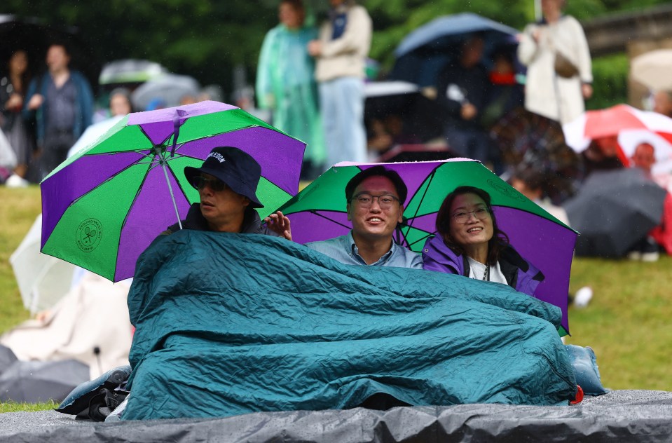 Approximately 7,500 fans are eligible for refunds following Tuesday’s downpours