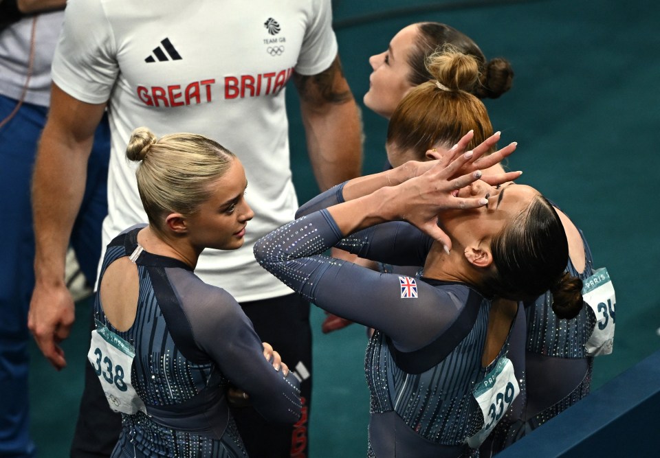 The moment Britain found out they had missed out on bronze