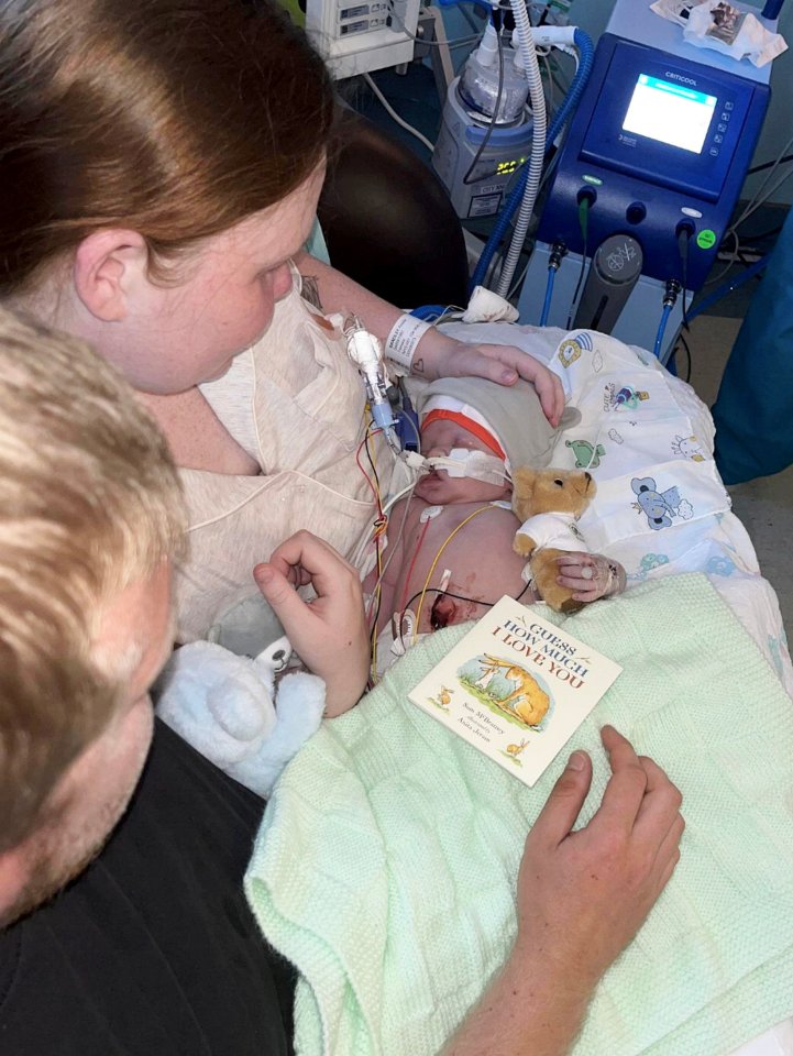 Theo was starved of oxygen during birth and died following care delays