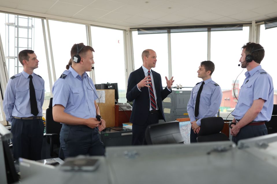 He heard from staff in the Air Traffic Control Tower