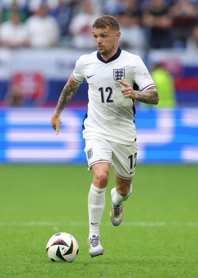 Kieran played in all of England’s games except the final against Spain, where he was a substitute