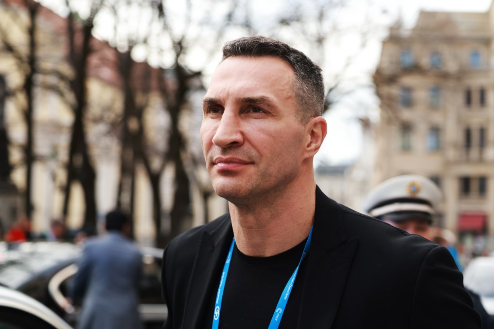 Former Ukrainian boxer Wladimir Klitschko pictured in 2024