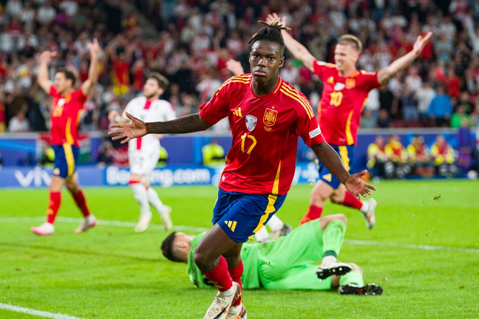 Nico Williams has become at Spanish hero at Euro 2024