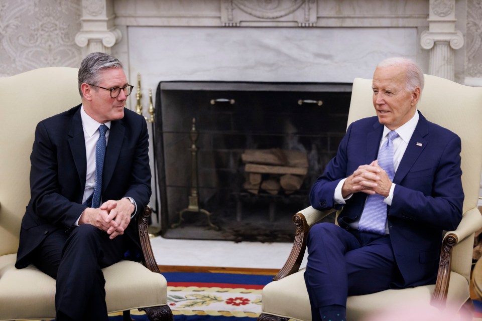 Sir Keir Starmer has defended US President Joe Biden against accusations he is senile and unfit to lead the free world